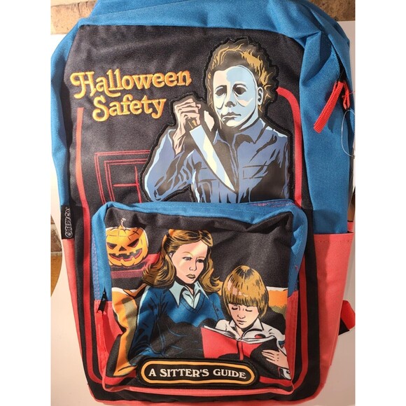 Other - Halloween Safety A Sitters Guide Michael Myers Backpack by Steven Rhodes NEW